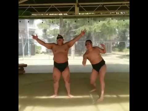 SUMO!Amazing physical ability of wrestlers